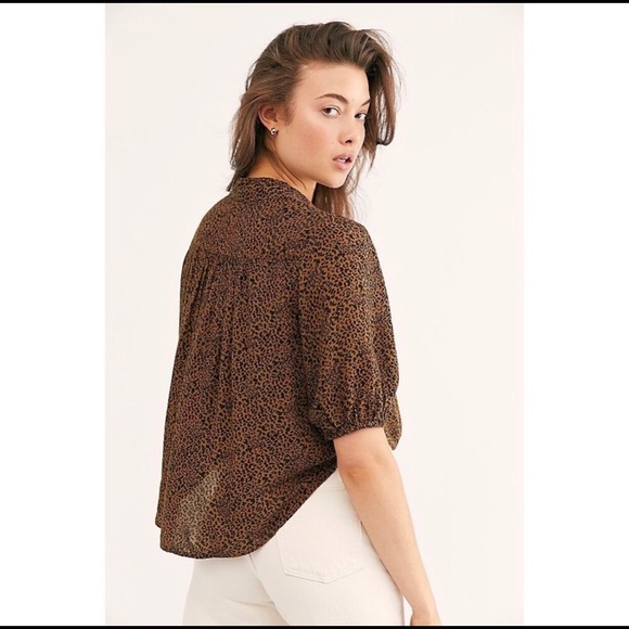 Free People Celia Printed Blouse - Picture 5 of 5